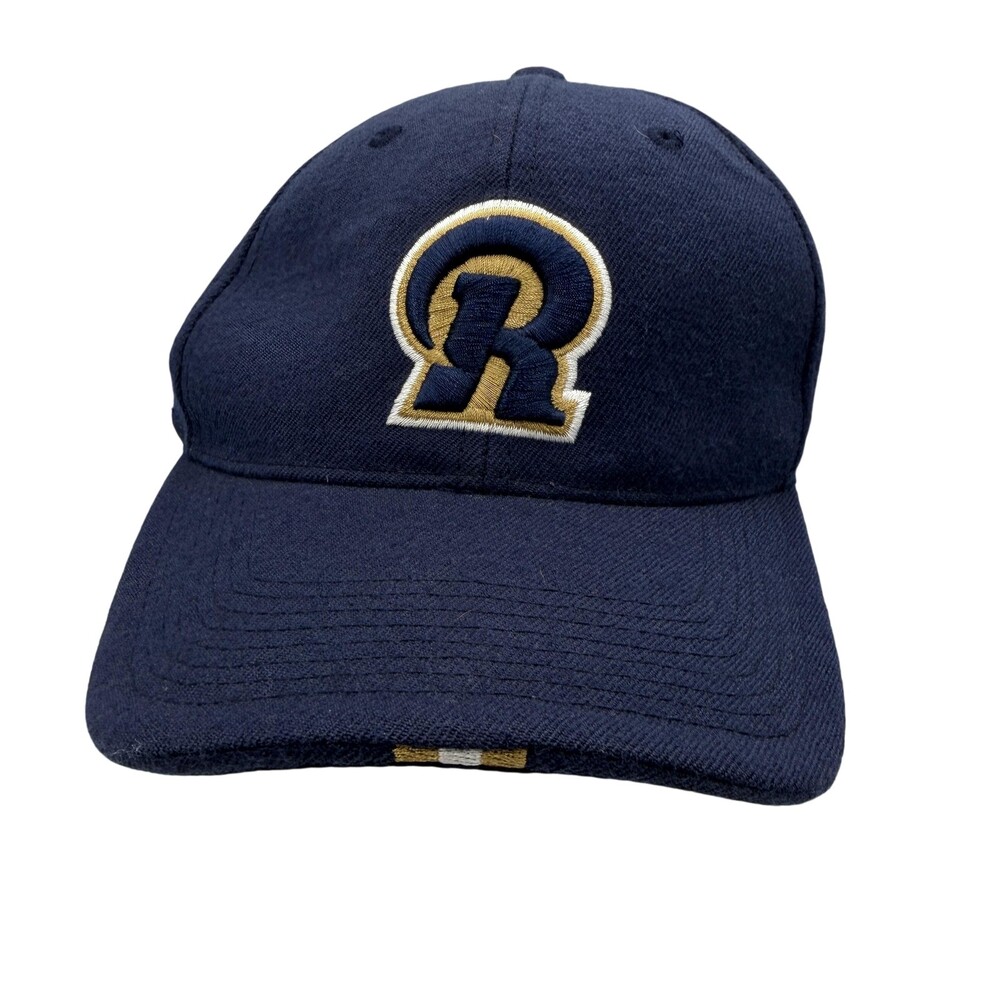 St Louis Rams Hat Cap Fitted Mens 7 1/8 Blue NFL Football Wool Nike Team